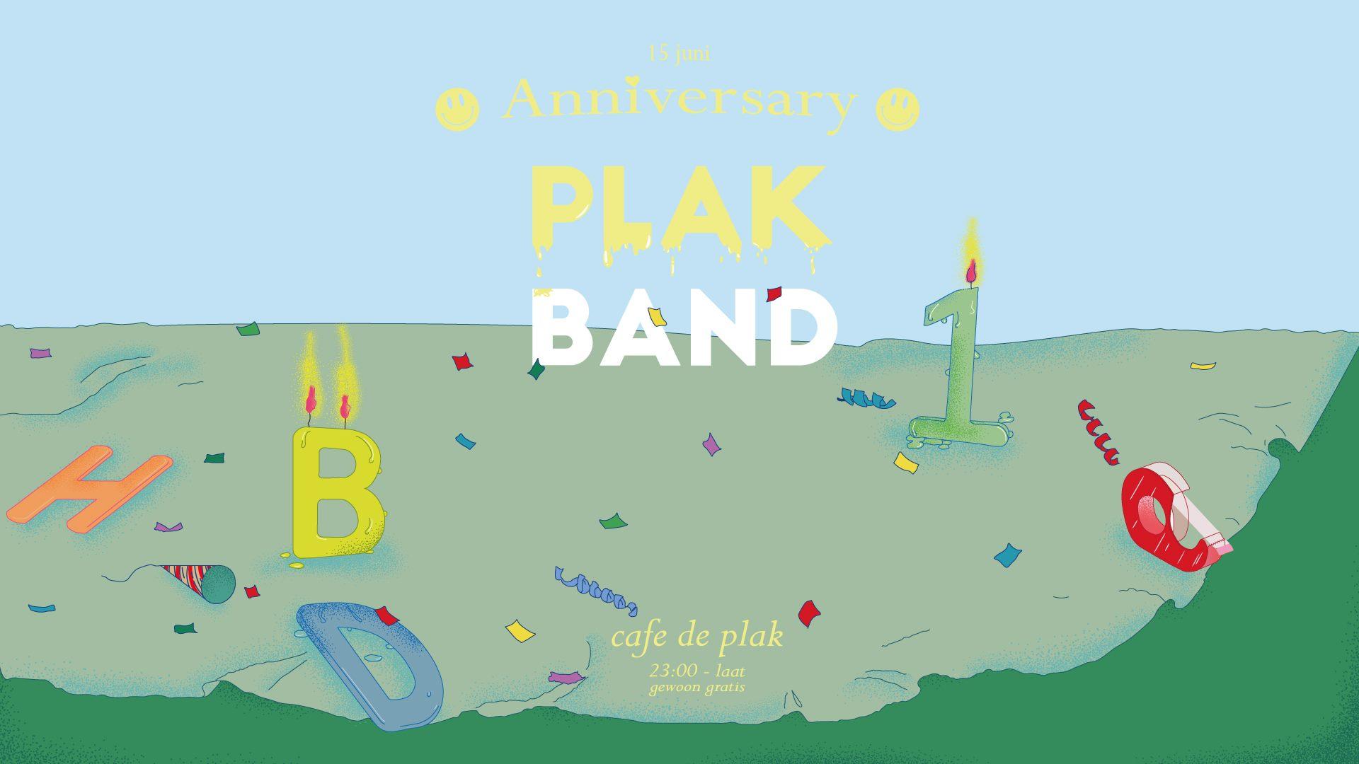 Plakband 1 jaar