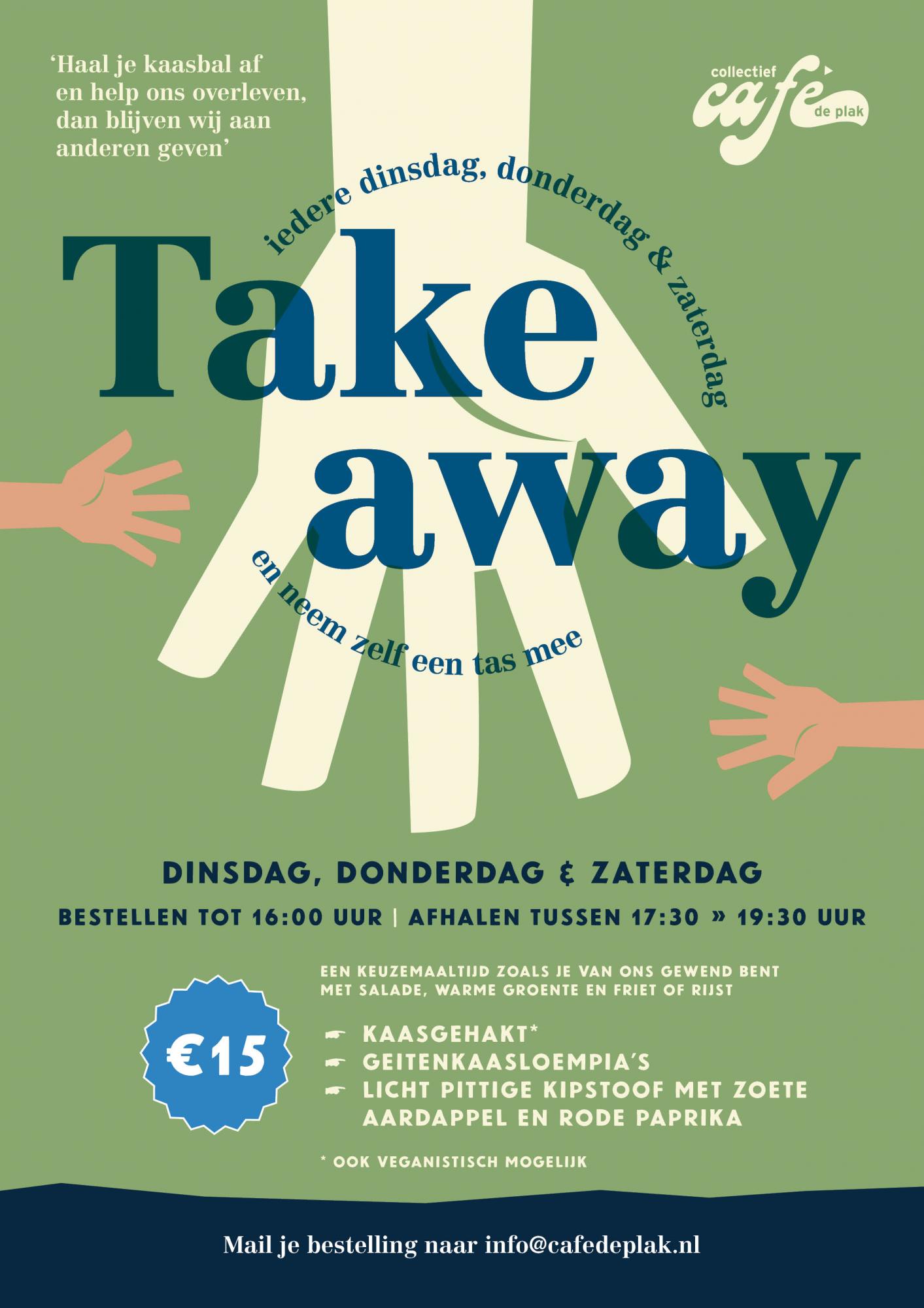 Take Away De Plak