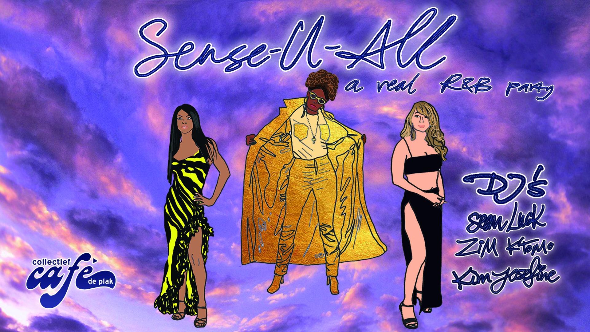 SenseUall R&B party feest kelder cafe de plak nijmegen 23 maart 2024