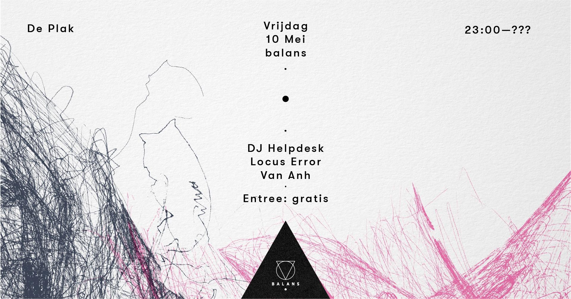 Balans feest kelder party cafe de plak nijmegen mei 2024