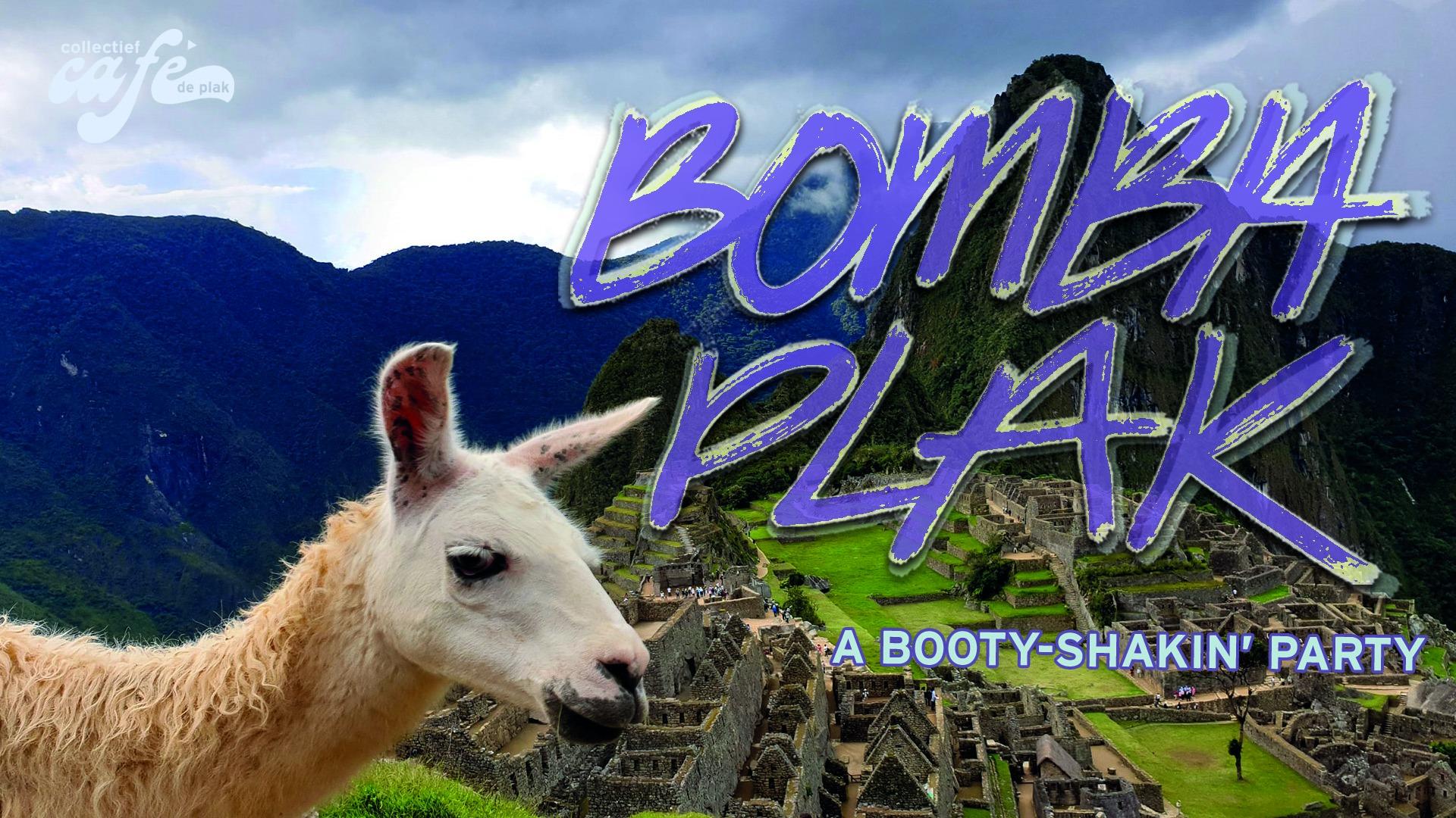 BombaPlak feest kelder party cafe de plak nijmegen 7 juni 2024