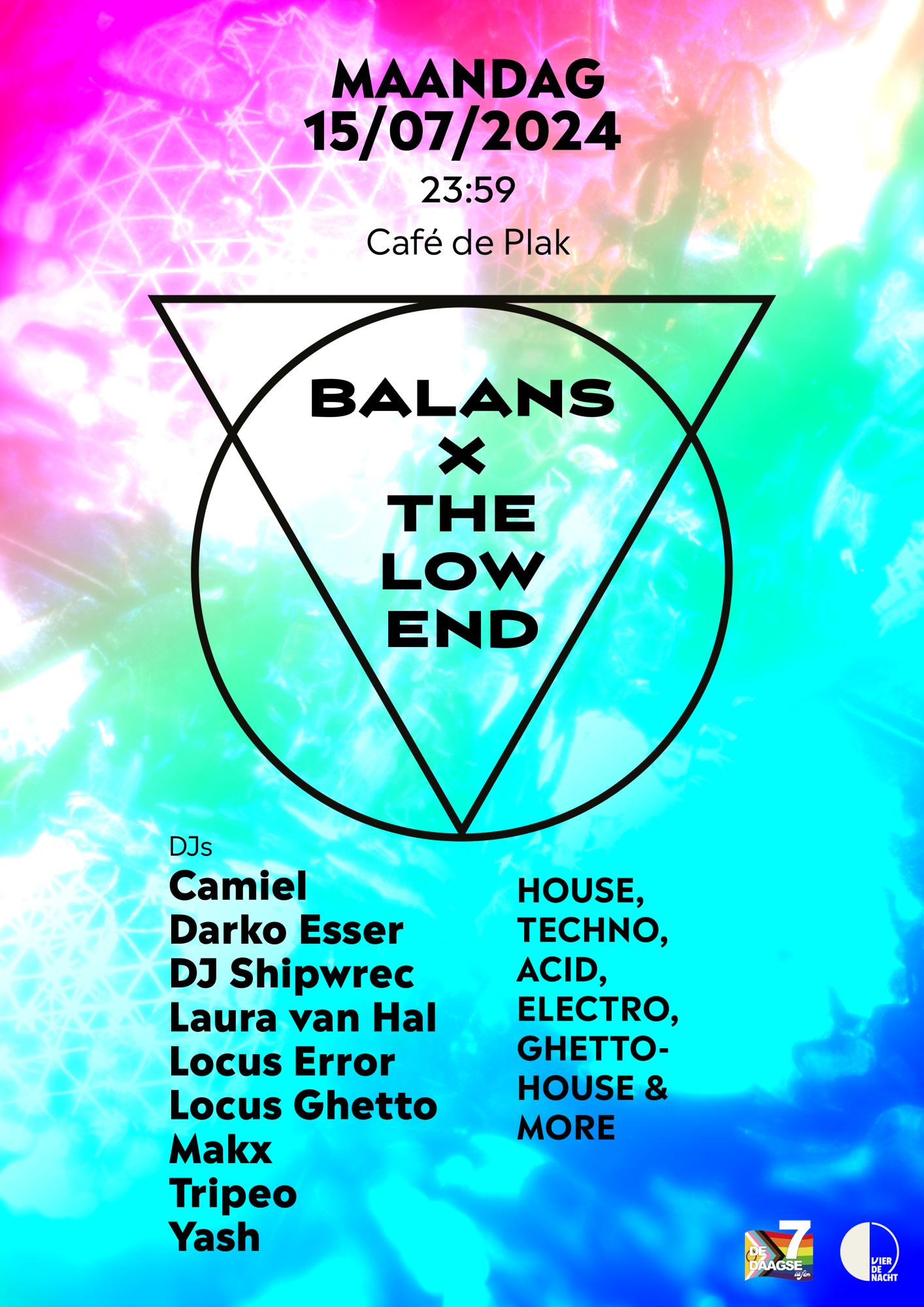 balans x the low end