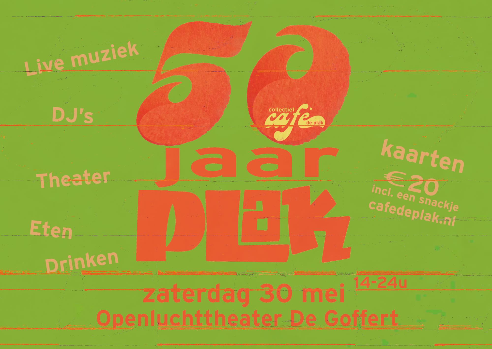 50 jaar Plak